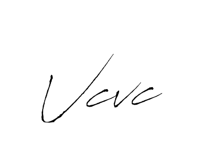 Use a signature maker to create a handwritten signature online. With this signature software, you can design (Antro_Vectra) your own signature for name Vcvc. Vcvc signature style 6 images and pictures png