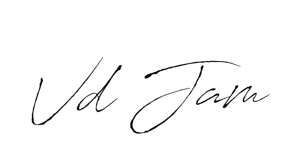 How to Draw Vd Jam signature style? Antro_Vectra is a latest design signature styles for name Vd Jam. Vd Jam signature style 6 images and pictures png