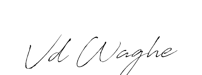 How to Draw Vd Waghe signature style? Antro_Vectra is a latest design signature styles for name Vd Waghe. Vd Waghe signature style 6 images and pictures png