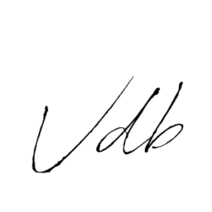 You should practise on your own different ways (Antro_Vectra) to write your name (Vdb) in signature. don't let someone else do it for you. Vdb signature style 6 images and pictures png