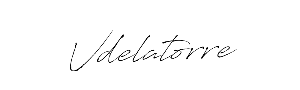 Also we have Vdelatorre name is the best signature style. Create professional handwritten signature collection using Antro_Vectra autograph style. Vdelatorre signature style 6 images and pictures png