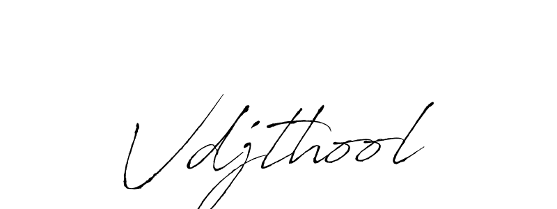 Create a beautiful signature design for name Vdjthool. With this signature (Antro_Vectra) fonts, you can make a handwritten signature for free. Vdjthool signature style 6 images and pictures png