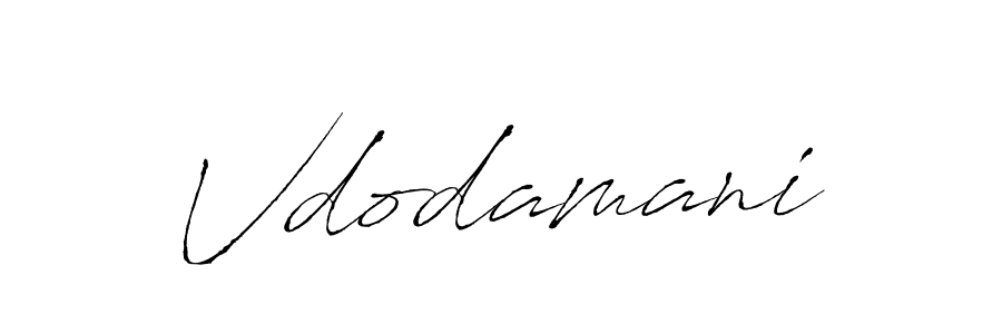 How to make Vdodamani signature? Antro_Vectra is a professional autograph style. Create handwritten signature for Vdodamani name. Vdodamani signature style 6 images and pictures png
