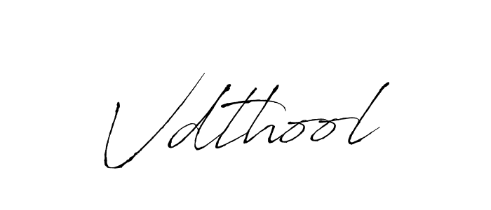 Antro_Vectra is a professional signature style that is perfect for those who want to add a touch of class to their signature. It is also a great choice for those who want to make their signature more unique. Get Vdthool name to fancy signature for free. Vdthool signature style 6 images and pictures png