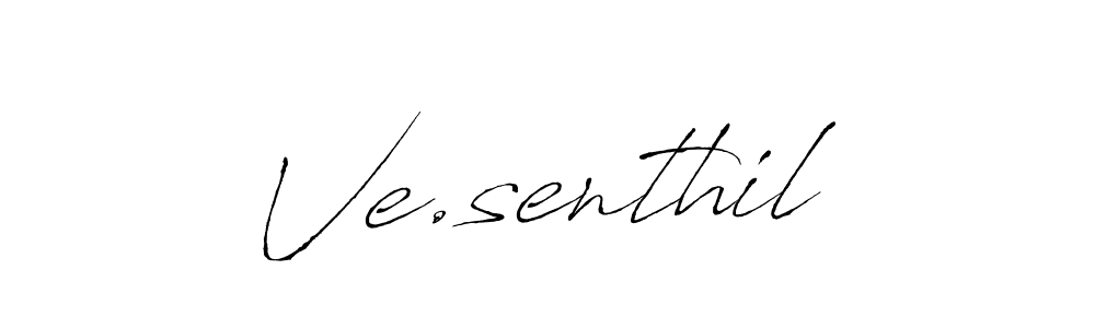 Also we have Ve.senthil name is the best signature style. Create professional handwritten signature collection using Antro_Vectra autograph style. Ve.senthil signature style 6 images and pictures png