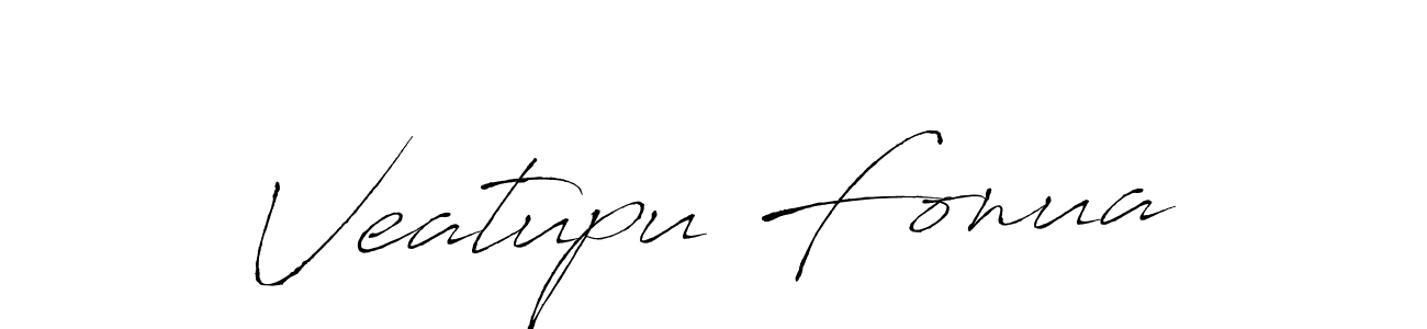 It looks lik you need a new signature style for name Veatupu Fonua. Design unique handwritten (Antro_Vectra) signature with our free signature maker in just a few clicks. Veatupu Fonua signature style 6 images and pictures png