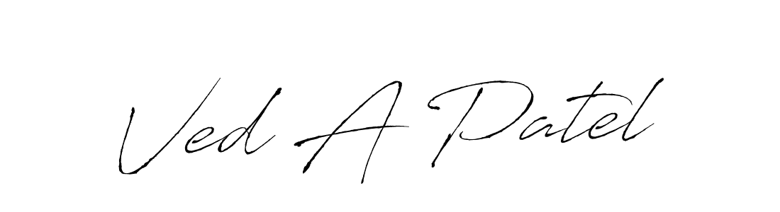 You can use this online signature creator to create a handwritten signature for the name Ved A Patel. This is the best online autograph maker. Ved A Patel signature style 6 images and pictures png