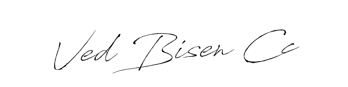 The best way (Antro_Vectra) to make a short signature is to pick only two or three words in your name. The name Ved Bisen Cc include a total of six letters. For converting this name. Ved Bisen Cc signature style 6 images and pictures png