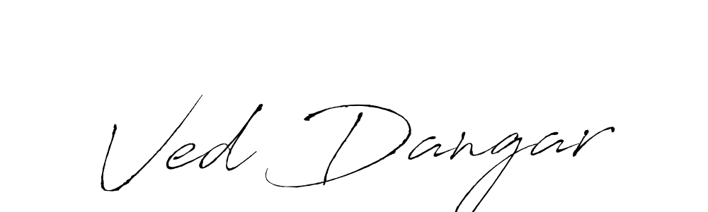 Best and Professional Signature Style for Ved Dangar. Antro_Vectra Best Signature Style Collection. Ved Dangar signature style 6 images and pictures png