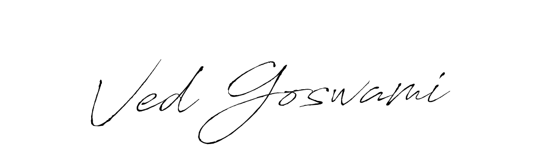 The best way (Antro_Vectra) to make a short signature is to pick only two or three words in your name. The name Ved Goswami include a total of six letters. For converting this name. Ved Goswami signature style 6 images and pictures png