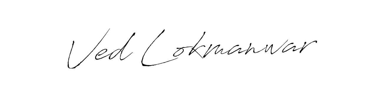 Make a short Ved Lokmanwar signature style. Manage your documents anywhere anytime using Antro_Vectra. Create and add eSignatures, submit forms, share and send files easily. Ved Lokmanwar signature style 6 images and pictures png