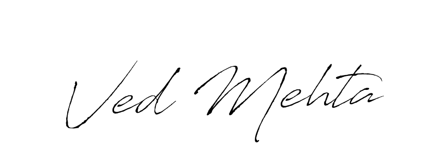 Use a signature maker to create a handwritten signature online. With this signature software, you can design (Antro_Vectra) your own signature for name Ved Mehta. Ved Mehta signature style 6 images and pictures png