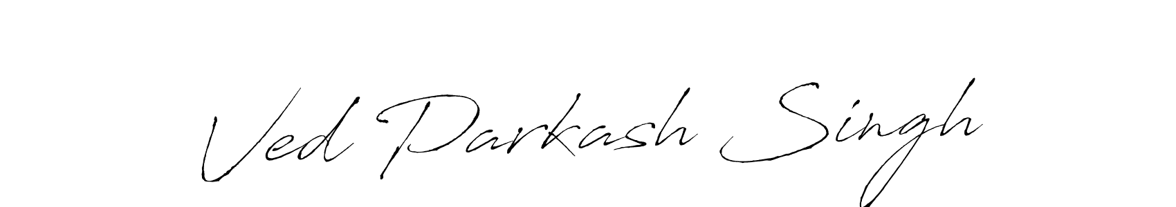 Also You can easily find your signature by using the search form. We will create Ved Parkash Singh name handwritten signature images for you free of cost using Antro_Vectra sign style. Ved Parkash Singh signature style 6 images and pictures png