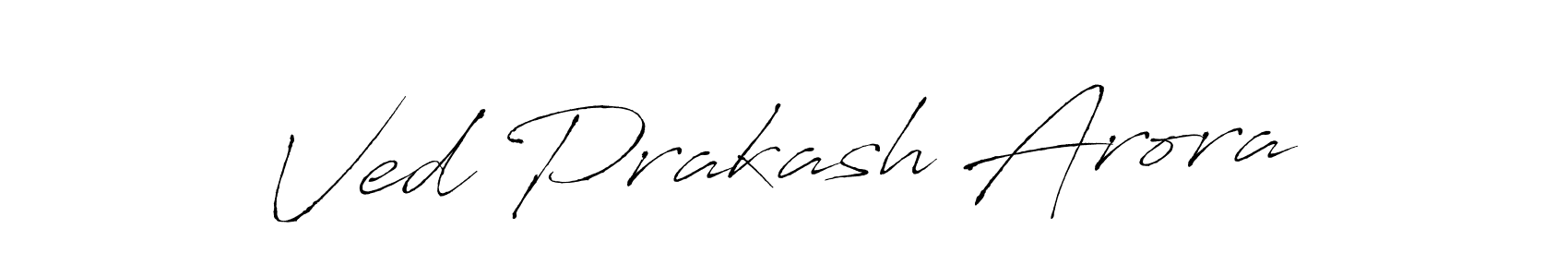 Make a beautiful signature design for name Ved Prakash Arora. Use this online signature maker to create a handwritten signature for free. Ved Prakash Arora signature style 6 images and pictures png