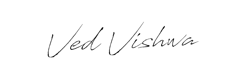How to Draw Ved Vishwa signature style? Antro_Vectra is a latest design signature styles for name Ved Vishwa. Ved Vishwa signature style 6 images and pictures png