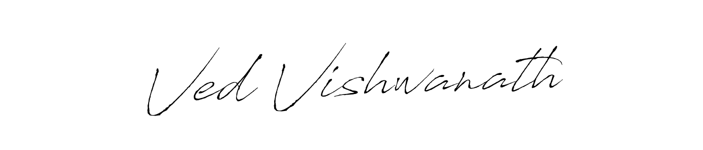 Also You can easily find your signature by using the search form. We will create Ved Vishwanath name handwritten signature images for you free of cost using Antro_Vectra sign style. Ved Vishwanath signature style 6 images and pictures png