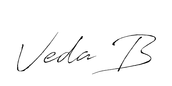 Create a beautiful signature design for name Veda B. With this signature (Antro_Vectra) fonts, you can make a handwritten signature for free. Veda B signature style 6 images and pictures png