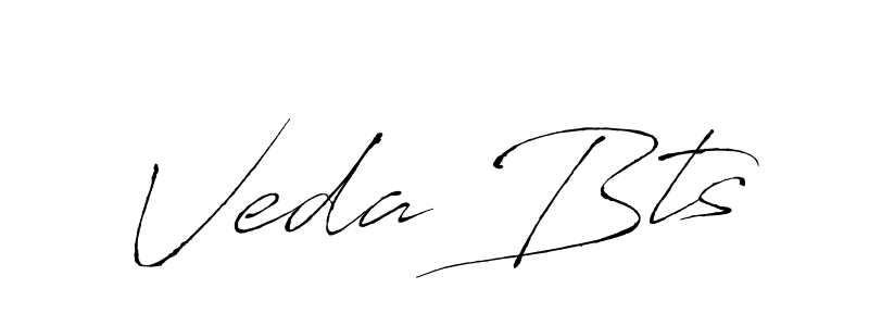 Veda Bts stylish signature style. Best Handwritten Sign (Antro_Vectra) for my name. Handwritten Signature Collection Ideas for my name Veda Bts. Veda Bts signature style 6 images and pictures png