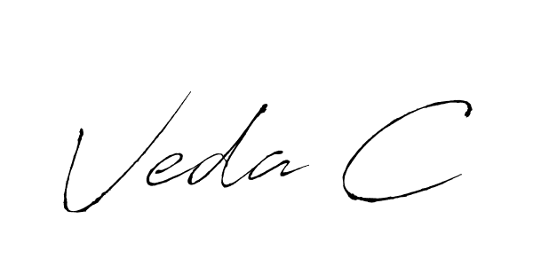 You should practise on your own different ways (Antro_Vectra) to write your name (Veda C) in signature. don't let someone else do it for you. Veda C signature style 6 images and pictures png