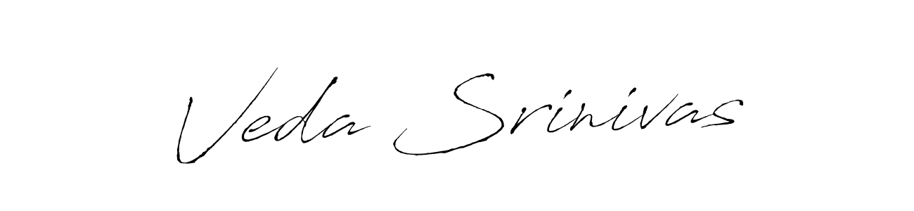 How to make Veda Srinivas signature? Antro_Vectra is a professional autograph style. Create handwritten signature for Veda Srinivas name. Veda Srinivas signature style 6 images and pictures png
