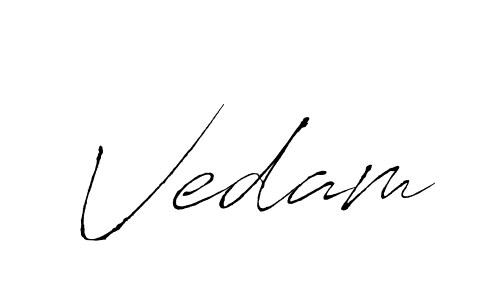 You can use this online signature creator to create a handwritten signature for the name Vedam. This is the best online autograph maker. Vedam signature style 6 images and pictures png