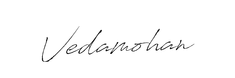 It looks lik you need a new signature style for name Vedamohan. Design unique handwritten (Antro_Vectra) signature with our free signature maker in just a few clicks. Vedamohan signature style 6 images and pictures png