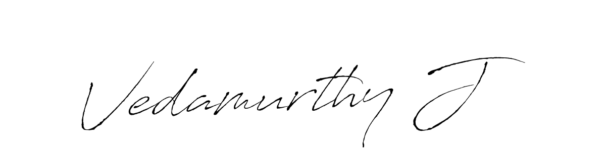 The best way (Antro_Vectra) to make a short signature is to pick only two or three words in your name. The name Vedamurthy J include a total of six letters. For converting this name. Vedamurthy J signature style 6 images and pictures png