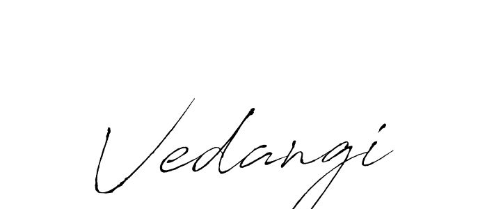 Similarly Antro_Vectra is the best handwritten signature design. Signature creator online .You can use it as an online autograph creator for name Vedangi. Vedangi signature style 6 images and pictures png