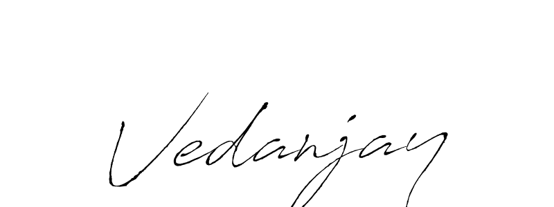 Once you've used our free online signature maker to create your best signature Antro_Vectra style, it's time to enjoy all of the benefits that Vedanjay name signing documents. Vedanjay signature style 6 images and pictures png