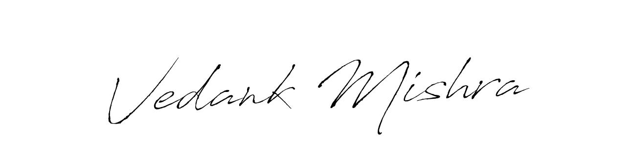 if you are searching for the best signature style for your name Vedank Mishra. so please give up your signature search. here we have designed multiple signature styles  using Antro_Vectra. Vedank Mishra signature style 6 images and pictures png