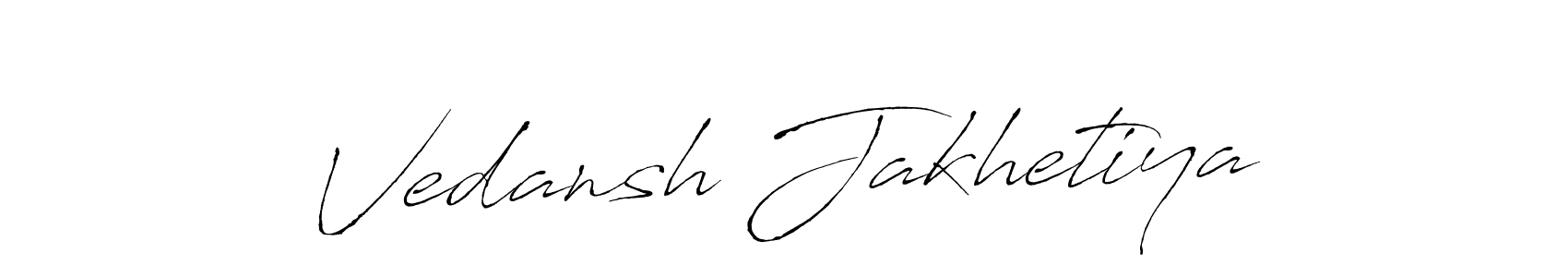 Similarly Antro_Vectra is the best handwritten signature design. Signature creator online .You can use it as an online autograph creator for name Vedansh Jakhetiya. Vedansh Jakhetiya signature style 6 images and pictures png