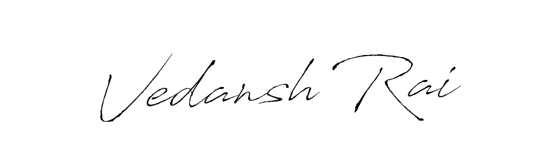 Once you've used our free online signature maker to create your best signature Antro_Vectra style, it's time to enjoy all of the benefits that Vedansh Rai name signing documents. Vedansh Rai signature style 6 images and pictures png