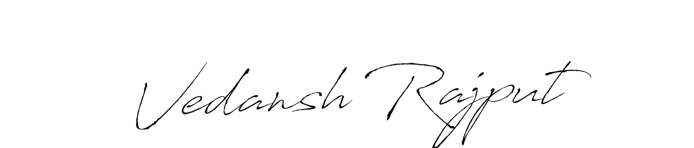 Make a short Vedansh Rajput signature style. Manage your documents anywhere anytime using Antro_Vectra. Create and add eSignatures, submit forms, share and send files easily. Vedansh Rajput signature style 6 images and pictures png