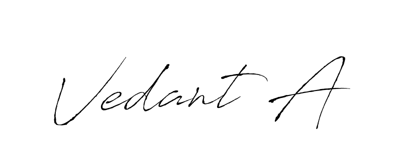 Once you've used our free online signature maker to create your best signature Antro_Vectra style, it's time to enjoy all of the benefits that Vedant A name signing documents. Vedant A signature style 6 images and pictures png