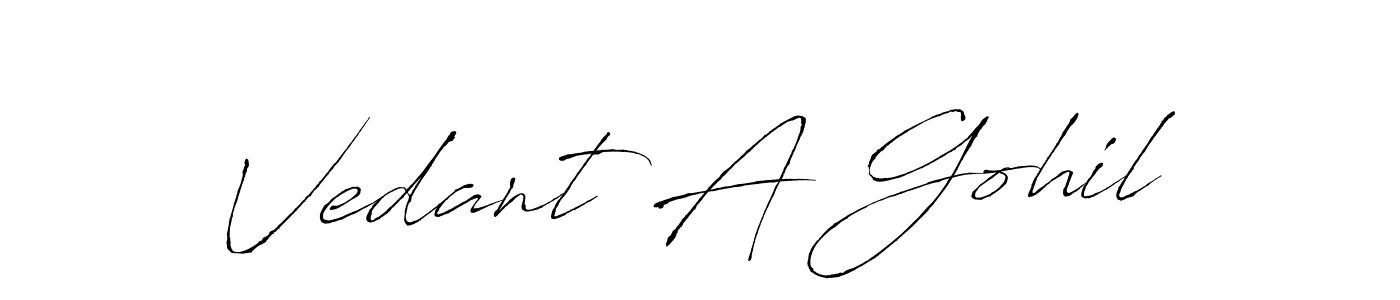 How to Draw Vedant A Gohil signature style? Antro_Vectra is a latest design signature styles for name Vedant A Gohil. Vedant A Gohil signature style 6 images and pictures png