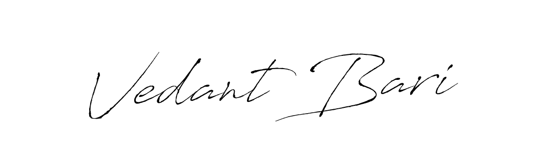 See photos of Vedant Bari official signature by Spectra . Check more albums & portfolios. Read reviews & check more about Antro_Vectra font. Vedant Bari signature style 6 images and pictures png