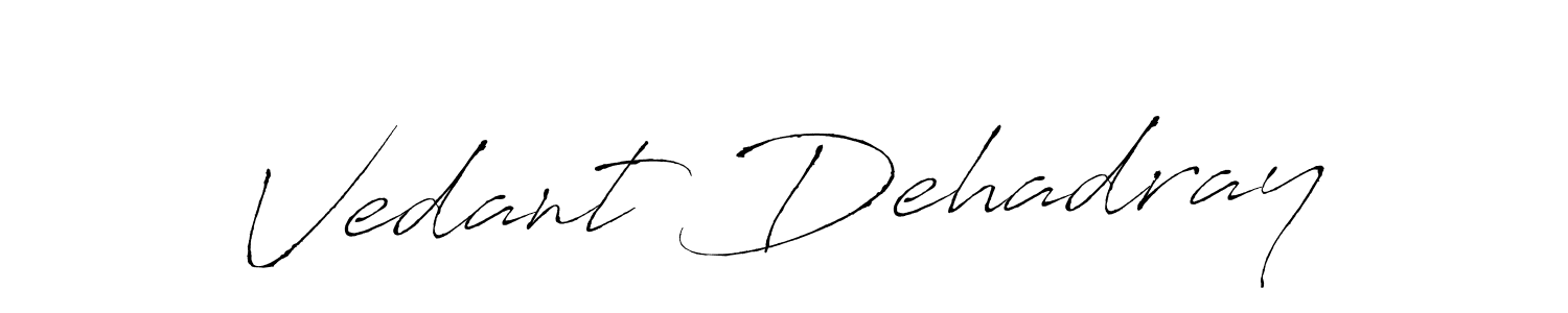 if you are searching for the best signature style for your name Vedant Dehadray. so please give up your signature search. here we have designed multiple signature styles  using Antro_Vectra. Vedant Dehadray signature style 6 images and pictures png