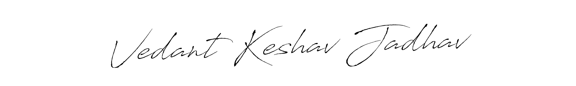 You should practise on your own different ways (Antro_Vectra) to write your name (Vedant Keshav Jadhav) in signature. don't let someone else do it for you. Vedant Keshav Jadhav signature style 6 images and pictures png