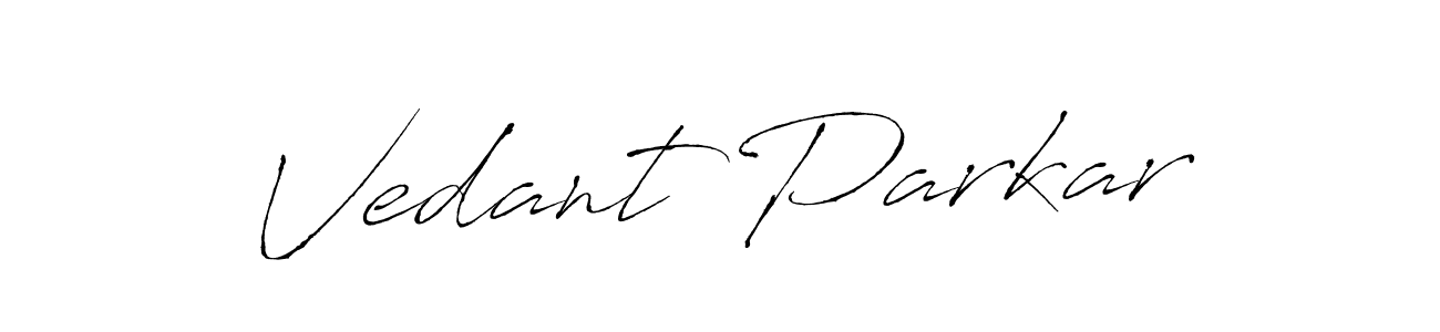 Similarly Antro_Vectra is the best handwritten signature design. Signature creator online .You can use it as an online autograph creator for name Vedant Parkar. Vedant Parkar signature style 6 images and pictures png