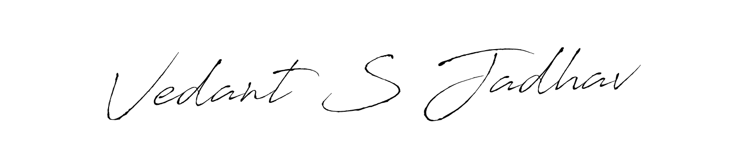 You can use this online signature creator to create a handwritten signature for the name Vedant S Jadhav. This is the best online autograph maker. Vedant S Jadhav signature style 6 images and pictures png