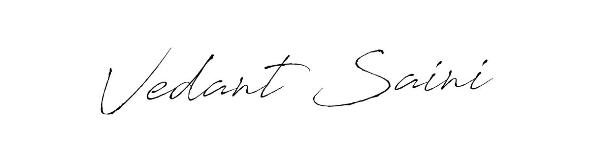 How to Draw Vedant Saini signature style? Antro_Vectra is a latest design signature styles for name Vedant Saini. Vedant Saini signature style 6 images and pictures png