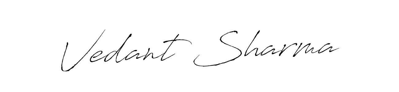 Here are the top 10 professional signature styles for the name Vedant Sharma. These are the best autograph styles you can use for your name. Vedant Sharma signature style 6 images and pictures png