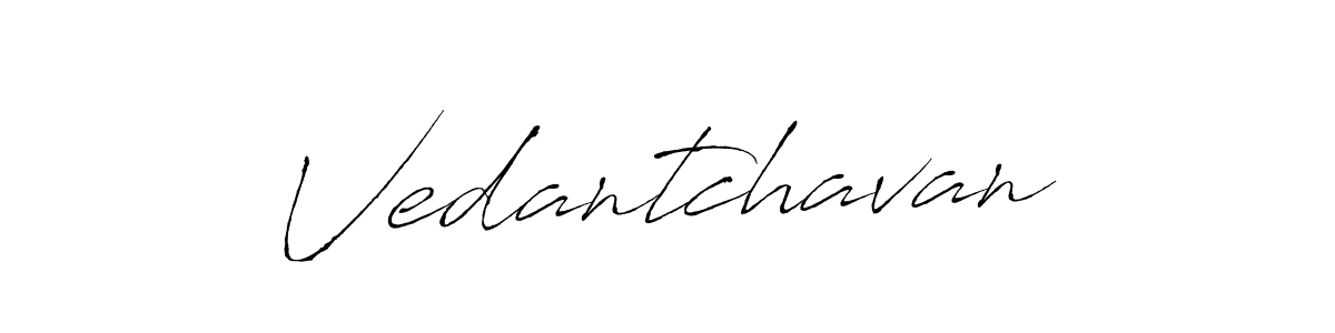 Antro_Vectra is a professional signature style that is perfect for those who want to add a touch of class to their signature. It is also a great choice for those who want to make their signature more unique. Get Vedantchavan name to fancy signature for free. Vedantchavan signature style 6 images and pictures png