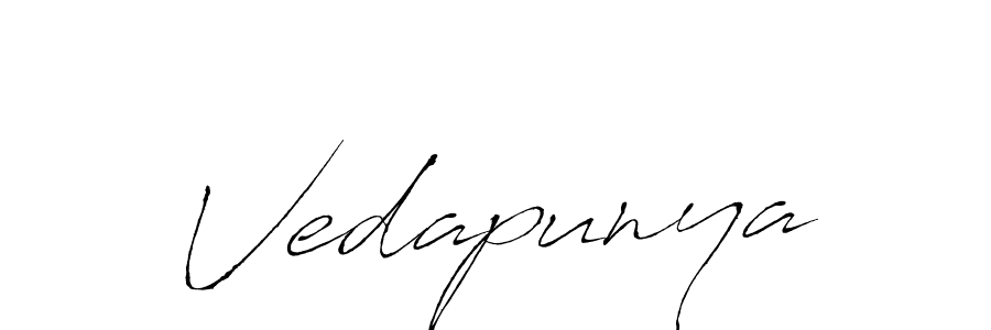 Antro_Vectra is a professional signature style that is perfect for those who want to add a touch of class to their signature. It is also a great choice for those who want to make their signature more unique. Get Vedapunya name to fancy signature for free. Vedapunya signature style 6 images and pictures png