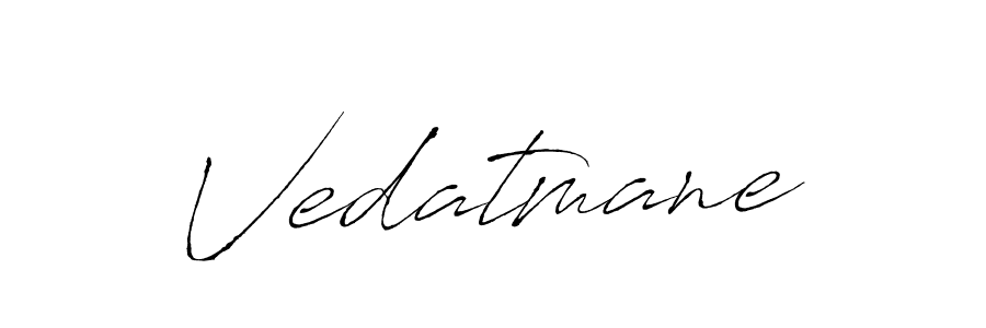 Also we have Vedatmane name is the best signature style. Create professional handwritten signature collection using Antro_Vectra autograph style. Vedatmane signature style 6 images and pictures png