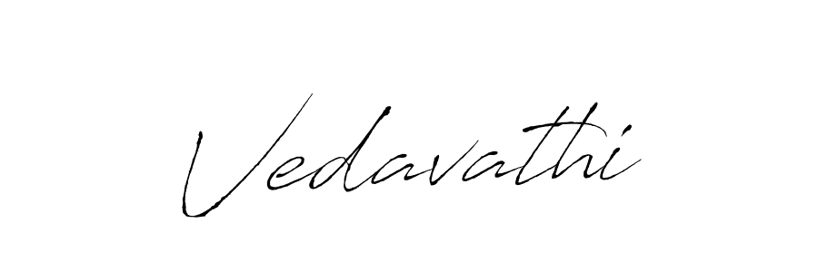 Use a signature maker to create a handwritten signature online. With this signature software, you can design (Antro_Vectra) your own signature for name Vedavathi. Vedavathi signature style 6 images and pictures png