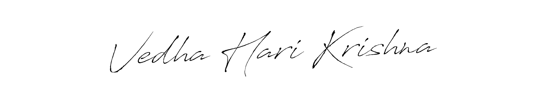 Similarly Antro_Vectra is the best handwritten signature design. Signature creator online .You can use it as an online autograph creator for name Vedha Hari Krishna. Vedha Hari Krishna signature style 6 images and pictures png