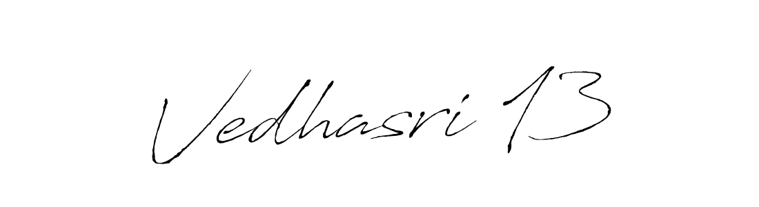 Make a beautiful signature design for name Vedhasri 13. Use this online signature maker to create a handwritten signature for free. Vedhasri 13 signature style 6 images and pictures png