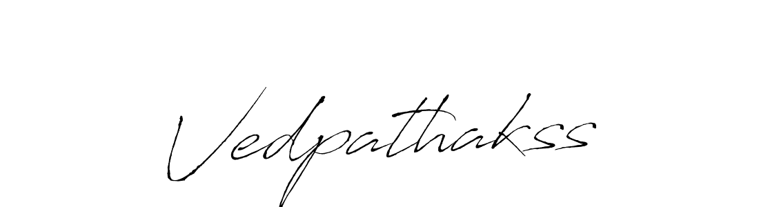 You can use this online signature creator to create a handwritten signature for the name Vedpathakss. This is the best online autograph maker. Vedpathakss signature style 6 images and pictures png