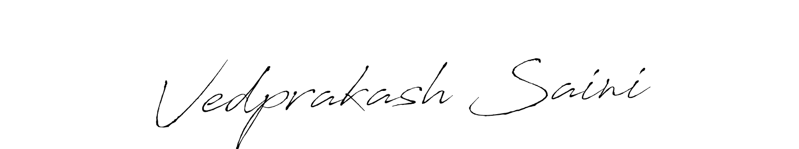 if you are searching for the best signature style for your name Vedprakash Saini. so please give up your signature search. here we have designed multiple signature styles  using Antro_Vectra. Vedprakash Saini signature style 6 images and pictures png